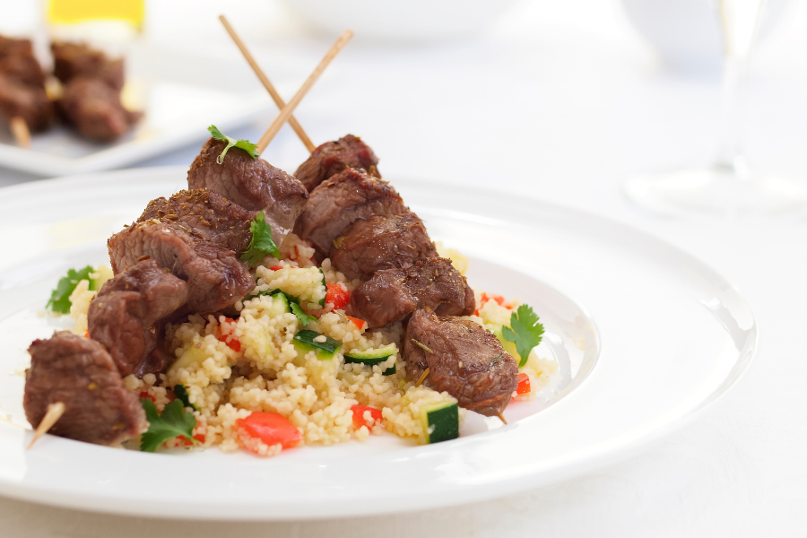What to serve with kabobs on the grill! Here are the best side dishes for chicken, steak, or veggie shish kabobs for dinner.