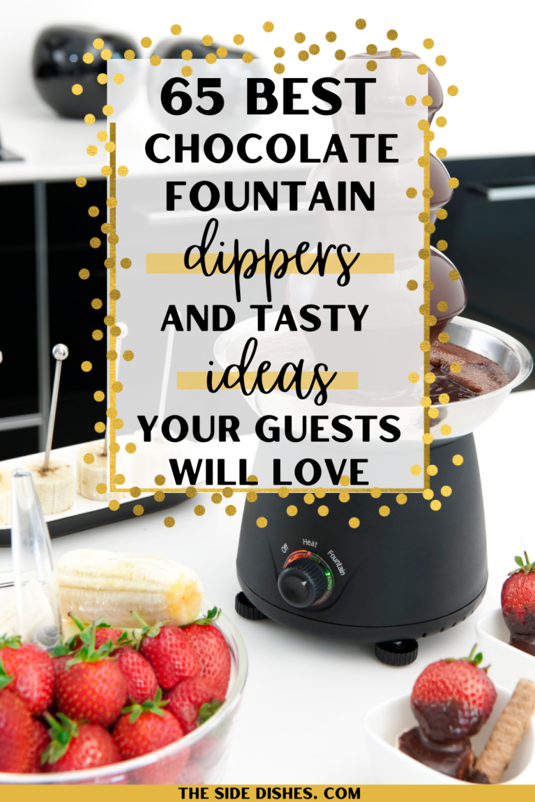 What to serve with a chocolate fountain! Here are the best things to dip in chocolate fondue, so you can create the most mouth-watering dessert table ever.