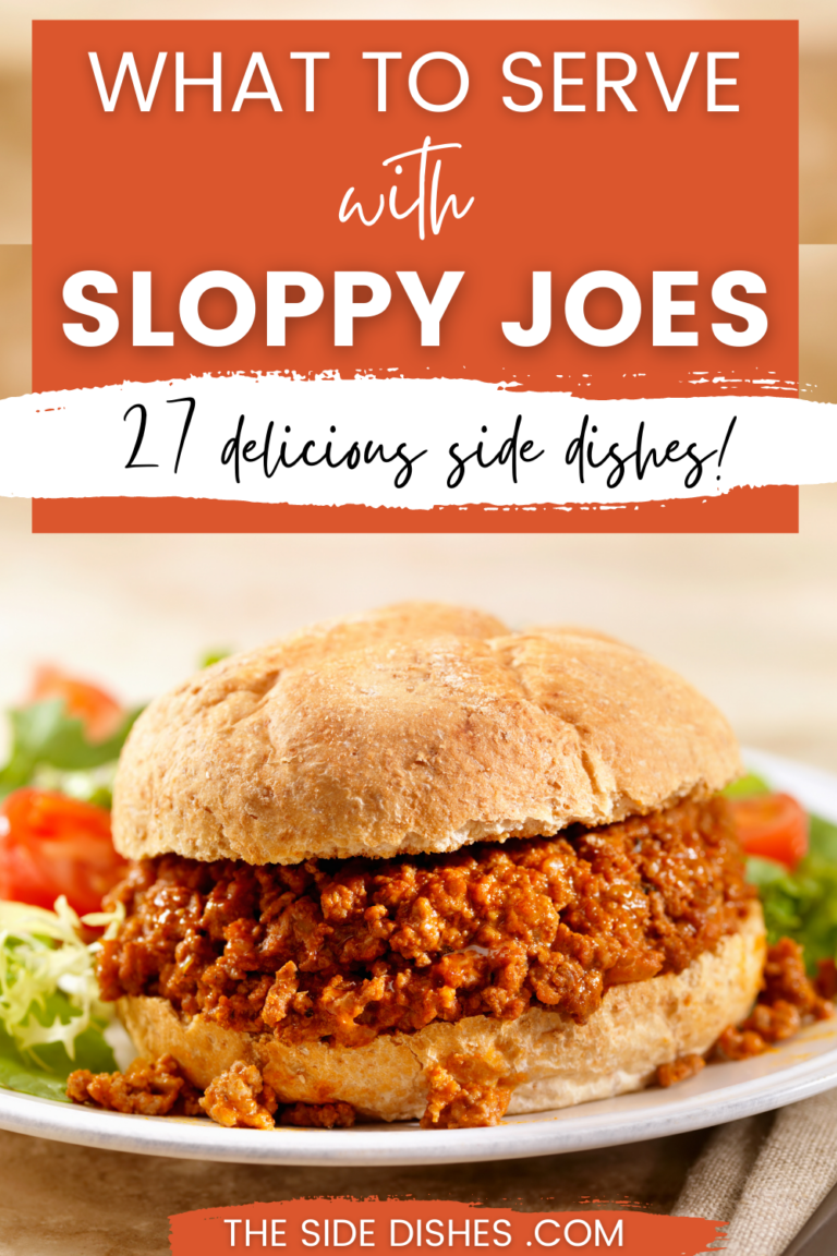 What to serve with sloppy joes! These flavorful side dishes make an easy dinner on a busy weeknight, but also special enough for a party.